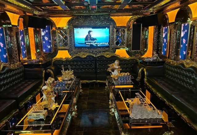 Không gian phòng hát tại Karaoke Hera KTV, 53 Nguyễn Khắc Hiếu, Ba Đình, Hà Nội