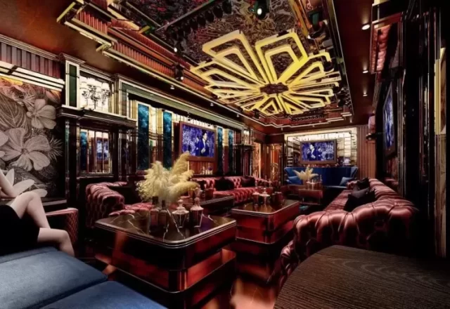 Phòng hát thiết kế tân cổ điển sang trọng tại Karaoke Galaxy, Trần Duy Hưng, Cầu Giấy