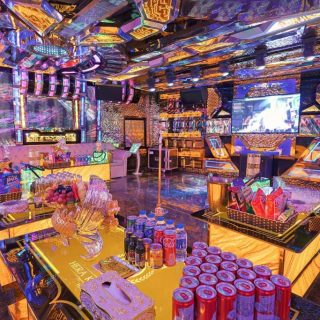 Phòng hát rộng cho nhóm đông tại Karaoke Hera KTV, karaoke Ba Đình Hà Nội