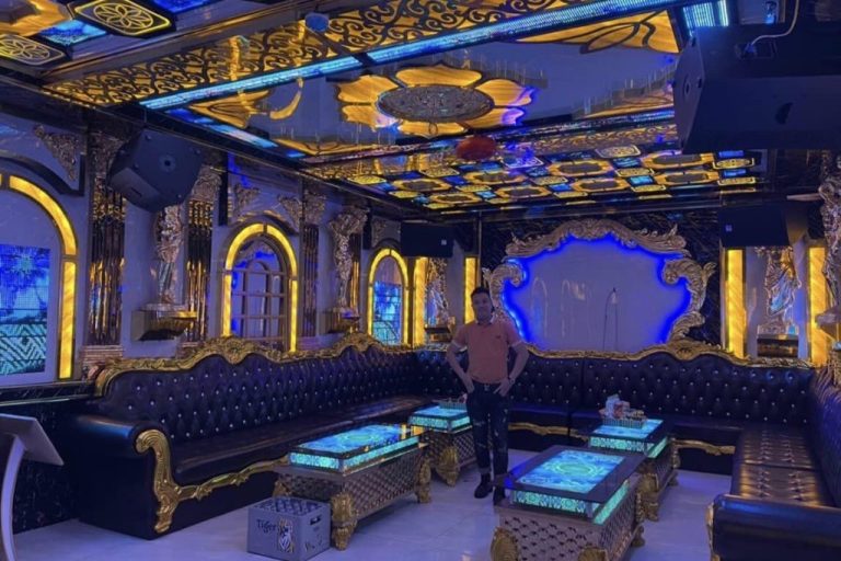 Phòng hát tại Karaoke 39, phố Bùi Thị Xuân, Hai Bà Trưng, Hà Nội