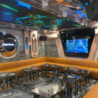 Không gian phòng hát tại Karaoke Raptor, 116 Bùi Thị Xuân, Hà Nội
