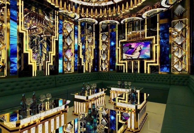 Phòng hát thiết kế theo chủ đề tại Karaoke Moonstar 44 Mỹ Đình, Nam Từ Liêm