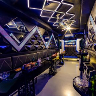 Không gian phòng hát tại Karaoke ZOZO, Đường Láng, Đống Đa