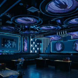 Phòng hát thiết kế hiện đại tại Karaoke ZOZO, Yên Hòa, Cầu Giấy