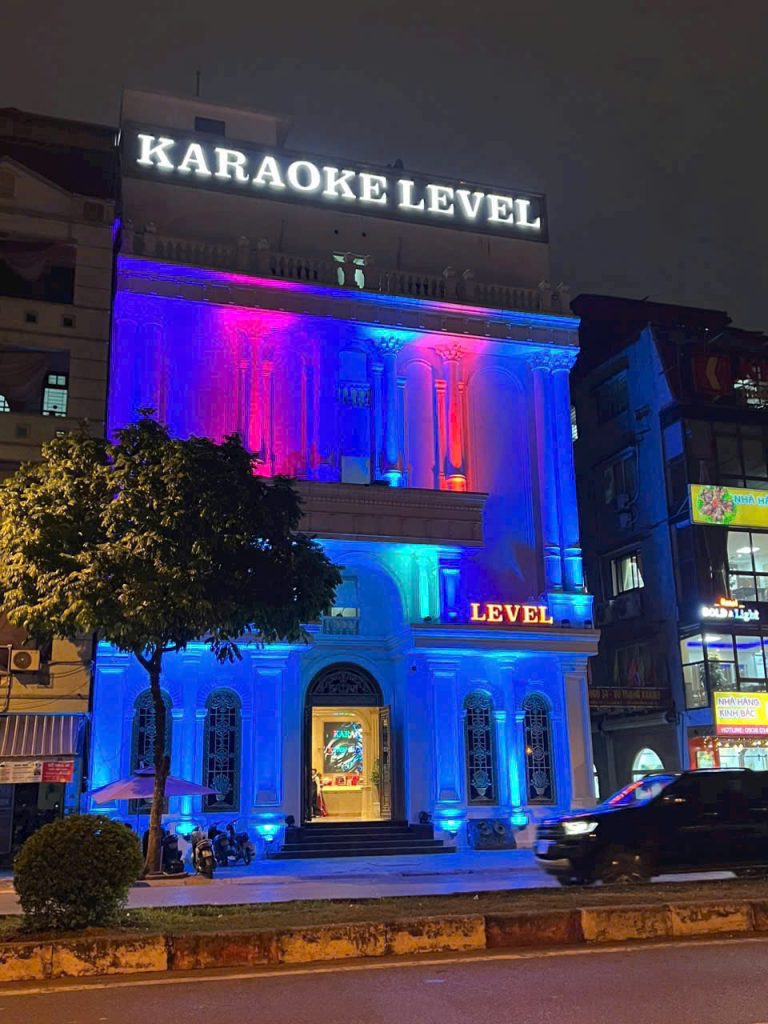 Phòng hát tại Karaoke Level, Vũ Trọng Khánh, Hà Đông, Hà Nội